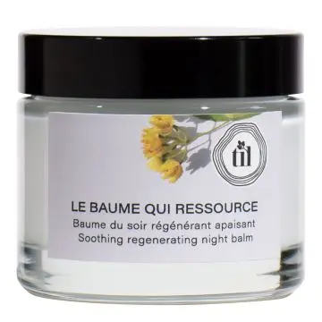 Le Baume qui Ressource Baume du Soir Régénérant Apaisant Pot 60ml - TiL - Soin - Visuel 1