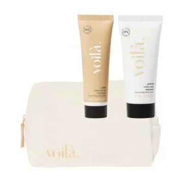 TROUSSE DÉCOUVERTE Crème jour, crème mains en format voyage 70ml - Voilà - Soin - Visuel 1