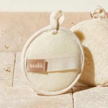 Gant exfoliant corps Loofah, gant exfoliant  - Voilà - Accessoire - Visuel 2