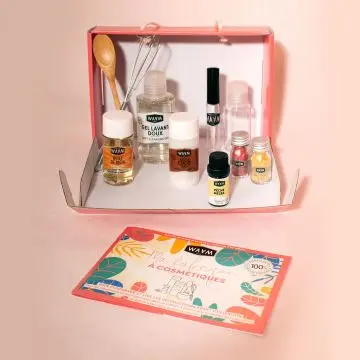 Coffret Ma Fabrique à Cosmétiques Ingrédients à Cosmétiques  - Waam - Soin - Visuel 2