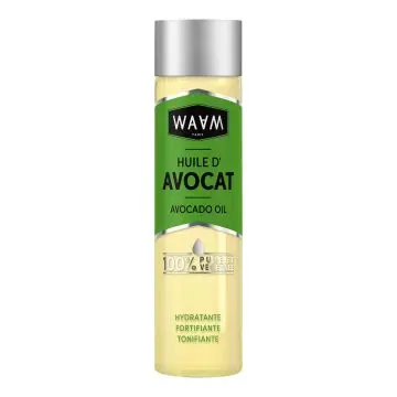 HUILE AVOCAT Visage, Corps et Cheveux 100ml - Waam - Soin - Visuel 1