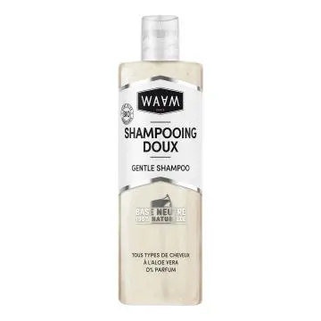 BASE SHAMPOING SANS SULFATE Tous types de cheveux Flacon 400ml - Waam - Soin - Visuel 1