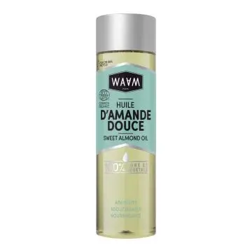 HUILE AMANDE DOUCE Corps, Cheveux et Ongles 75ml - Waam - Soin - Visuel 1