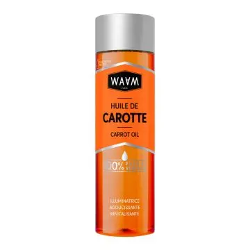 HUILE DE CAROTTE Visage, Cheveux et Corps 75ml - Waam - Soin - Visuel 1