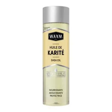 HUILE DE KARITÉ Corps et Cheveux 75ml - Waam - Soin - Visuel 1