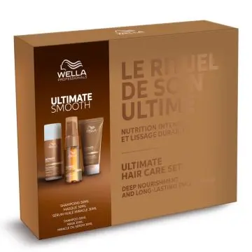 Coffret Ultimate Smooth Shampooing, Masque & Sérum  - Wella - Soin - Visuel 2