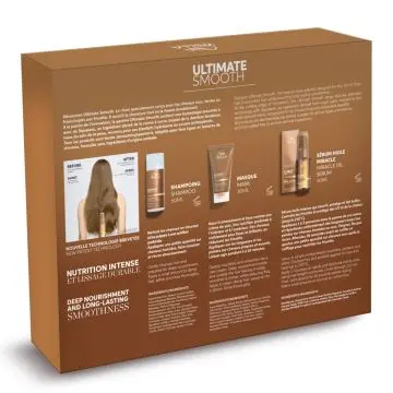 Coffret Ultimate Smooth Shampooing, Masque & Sérum  - Wella - Soin - Visuel 3