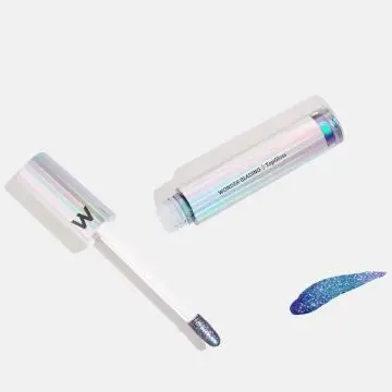 Wonder Blading Lip Top Gloss Gloss Blue Glitter - WONDERSKIN - Maquillage - Visuel 3