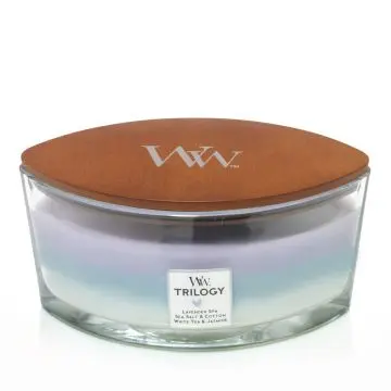 Sejour au Calme Bougie Parfumée Bougie Ellipse - Woodwick - Accessoire - Visuel 1