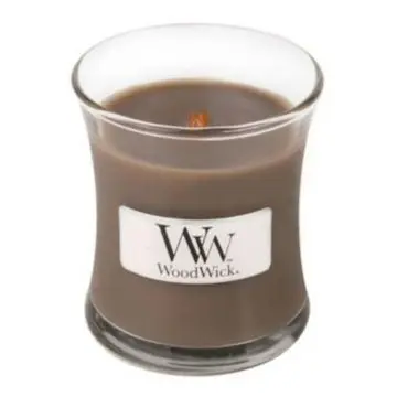 Sable & Bois Flotté Bougie Parfumée Mini Jarre - Woodwick - Accessoire - Visuel 1