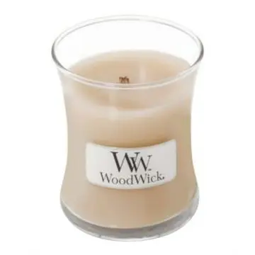 Miel Blanc Bougie Parfumée Mini Jarre - Woodwick - Accessoire - Visuel 1 Miel Blanc Bougie Parfumée Mini Jarre - Woodwick - Accessoire - Visuel 1