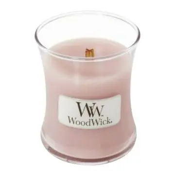 Bois de Rose Bougie Parfumée Mini Jarre - Woodwick - Accessoire - Visuel 1
