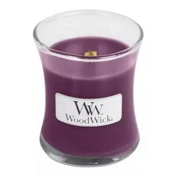 Mûre Épicée Bougie Parfumée Mini Jarre - Woodwick - Accessoire - Visuel 1