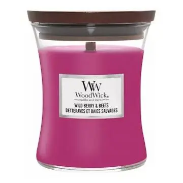 Betteraves & Baies Sauvages Bougie Parfumée Moyenne Jarre  - Woodwick - Accessoire - Visuel 1
