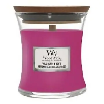 Betteraves & Baies Sauvages Bougie Parfumée Mini Jarre - Woodwick - Accessoire - Visuel 1 Betteraves & Baies Sauvages Bougie Parfumée Mini Jarre - Woodwick - Accessoire - Visuel 1
