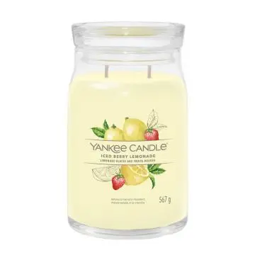Limonade Glacée aux Fruits Rouges Bougie Parfumée 567g - Yankee Candle - Accessoire - Visuel 1