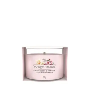 Cerise Rose & Vanille Bougie Parfumée 37g - Yankee Candle - Accessoire - Visuel 1 Cerise Rose & Vanille Bougie Parfumée 37g - Yankee Candle - Accessoire - Visuel 1