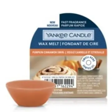 Roulé Cannelle et Citrouille  Cire à Fondre  22g - Yankee Candle - Accessoire - Visuel 1 Roulé Cannelle et Citrouille  Cire à Fondre  22g - Yankee Candle - Accessoire - Visuel 1
