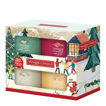 Collection Après-Ski Coffret 4 Mini Bougies Votives  - Yankee Candle - Accessoire - Visuel 1