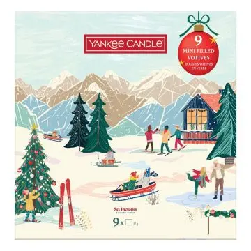 Collection Après-Ski Coffret 9 Mini Bougies Votives  - Yankee Candle - Accessoire - Visuel 1