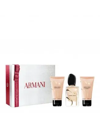Coffret SÌ Eau de Parfum 50ml, Gel Douche & Lait Corps 