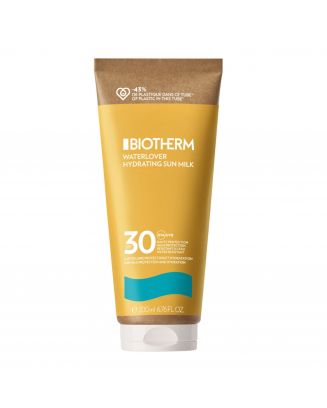 Waterlover Lait Solaire Hydratant SPF50+ - Tube éco-conçu Lait solaire hydratant pour le visage & corps plus respectueux de la vie aquatique Tube 200 MLT