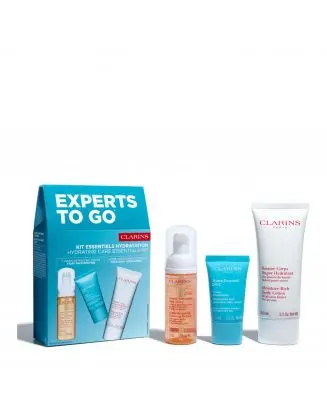 Coffret Essentiels Hydratation Mousse Nettoyante Visage, Crème Visage & Baume Corps 