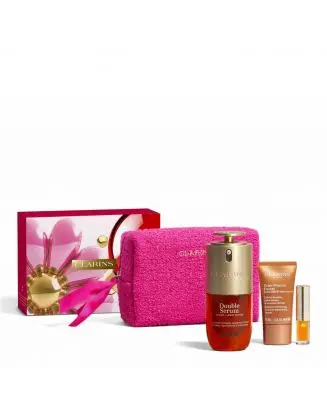 Coffret Double Serum & Extra-Firming Energy Sérum, Crème Jour & Huile à Lèvres 