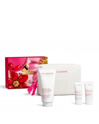 Coffret Soins Corps Baume Corps, Gommage Corps & Crème Mains 