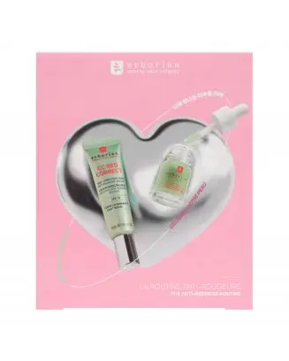 Coffret La Routine Anti-Rougeurs CC Red Correct & Centella Red Serum 