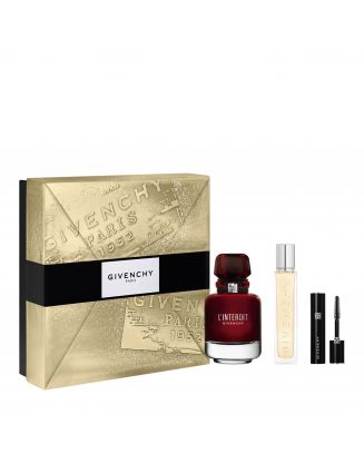 Coffret L'Interdit Eau de Parfum Rouge 50ml, Format Voyage & Mascara 
