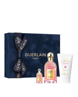 Coffret Aqua Allegoria Forte Florabloom Eau de Parfum 75ml, Lait Corps & Miniature 