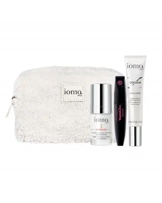 Set IOMA x L'Atelier du Sourcil Trousse, Contour des Yeux, Macara & Crème Mains 