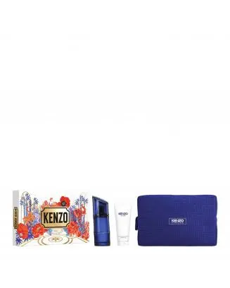 Coffret Kenzo Homme Eau de Toilette Intense 60ml, Gel Douche & Trousse 