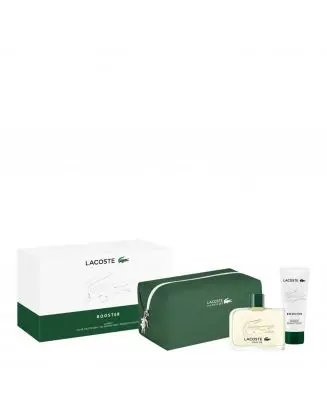 Coffret Booster Eau de Toilette 125ml, Gel Douche & Trousse de Toilette 