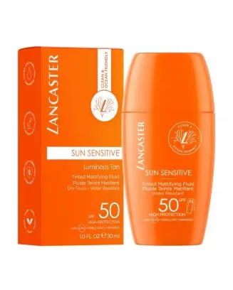 Lancaster Sun Sensitive Fluide Teinté & Matifiant SPF50 30ml
