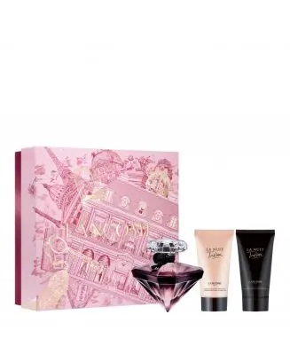 Coffret La Nuit Trésor Eau de Parfum 50ml, Gel Douche & Lait Corps 
