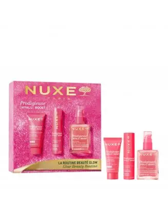 Coffret La Routine Beauté Glow Gel-Crème Visage, Sérum Visage & Soin Yeux 