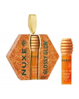 Coffret Brillance & Éclat Soin Lèvres au Miel Or 
