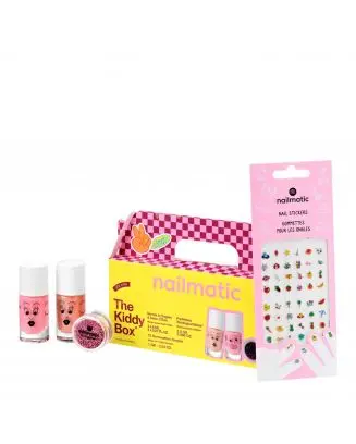 Coffret Tool Box Kids 2 Vernis à Ongles, Paillettes & Gommettes Ongles 