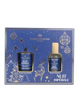 Coffret Nuit Impériale Bougie & Parfum d'Intérieur 