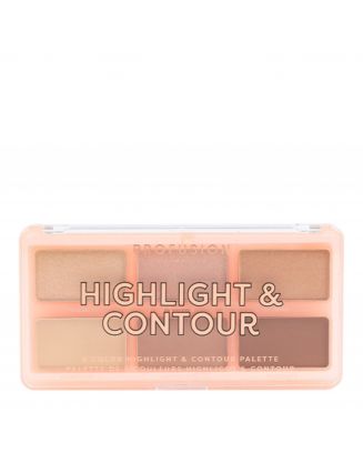 Highlight & Contour Palette d'Illuminateurs & Contouring 6 Teintes