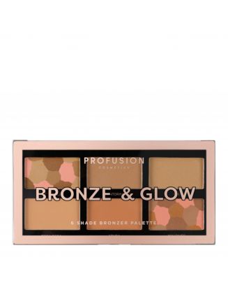 Bronze & Glow Palette de Poudres Bronzantes 6 Teintes