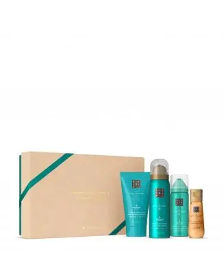 Coffret The Ritual of Karma Mousse de Douche, Crème Corps, Mousse Corps & Huile Corps 