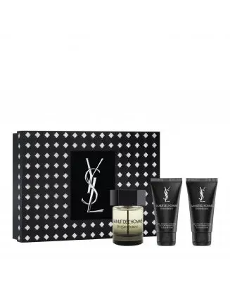 Coffret La Nuit de l'Homme Eau de Toilette 100ml & 2 Gels Douche 