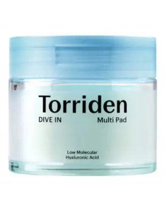 Dive In Disques Tonifiants & Apaisants à l'Acide Hyaluronique 160ml