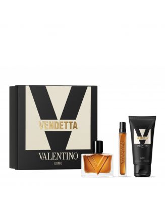 Coffret Vendetta Uomo Eau de Parfum 50ml, Gel Douche & Format Voyage 