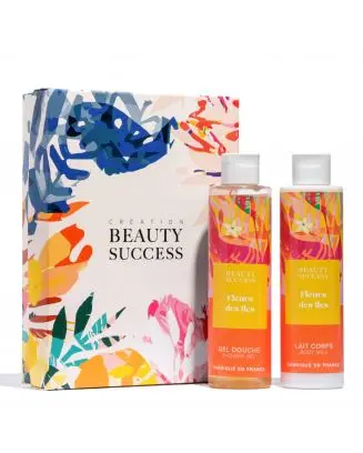 Coffret M Fleurs des Îles Gel Douche & Lait Corps 