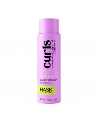 Curls - Huile de Coco, Huile d'Argan & Vitamine E Après-Shampoing pour Cheveux Bouclés 473ml