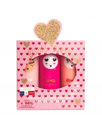 Coffret Bisous Utra Red Trio Bisous Ultra Red 3x3,5g Peche, Cerise, Vanille-Coco